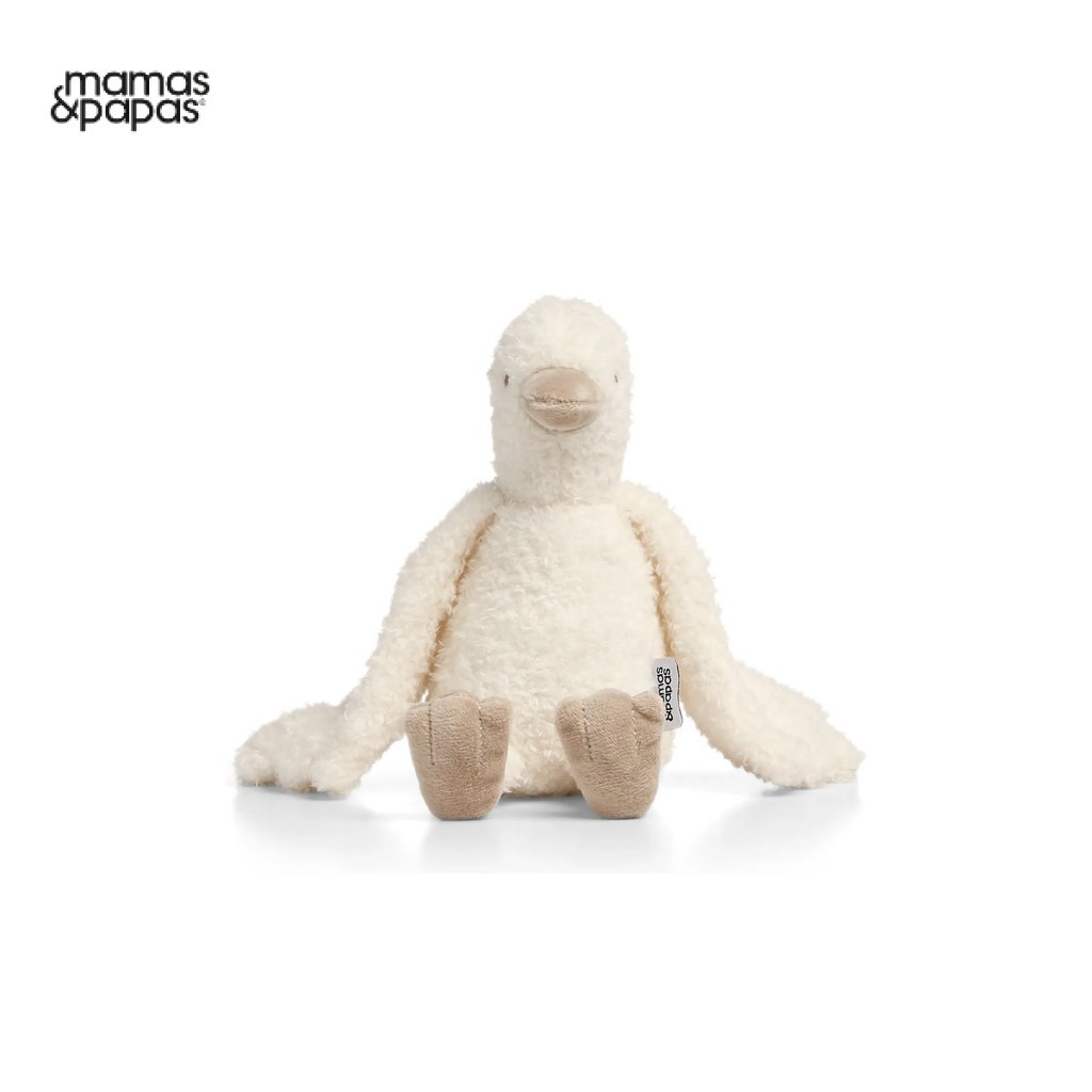 Mamas&Papas ตุ๊กตา Soft Welcome To The World Duckling Beanie สีครีม