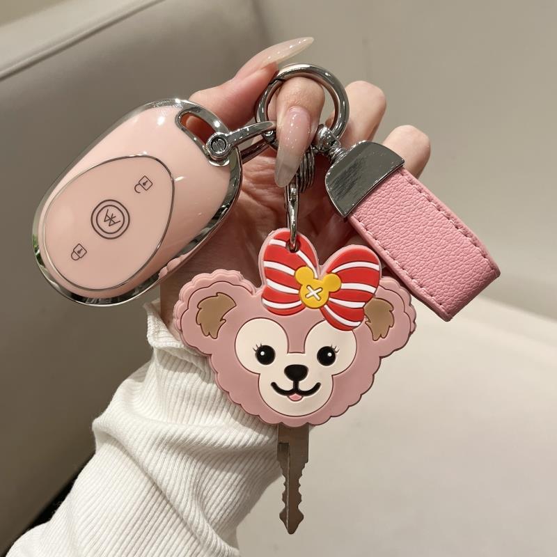 ฝาครอบกุญแจรีโมทสําหรับ Aima รถยนต์ไฟฟ้า Lion K1 SKS Z2 TAILLOW TPU Key Holder