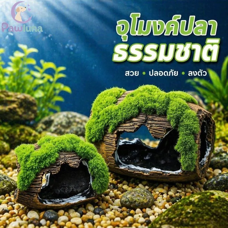 พิพิธภัณฑ์สัตว์น้ําอุโมงค์เครื่องประดับถังไวน์ที่พักพิงปลาเรซิ่นถ้ําซ่อนกุ้งตกแต่งเพาะพันธุ์