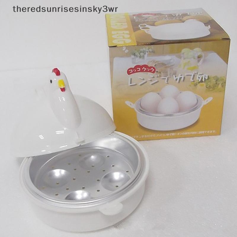 (the) ไมโครเวฟ Chien Shaped เครื่องนึ่งไข่ไมโครเวฟ เครื่องนึ่งไข่ หม้อหุงไข่ (TH)