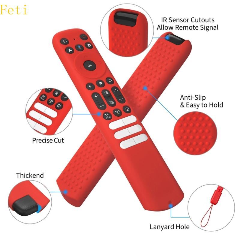 Feti Ergonomic ซิลิโคนโล่สําหรับ RC813 FMB1 RC923 FMB3 RC902V FMR1 FMR4 ปรับปรุง Grip ความพยายามติดต