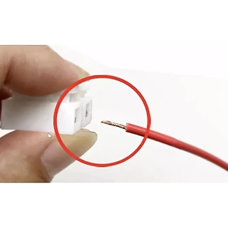 ตัวต่อสายไฟชนิดหนีบ Push Wire Connector เต๋าต่อสายไฟ (แพคละ 10 ตัว)