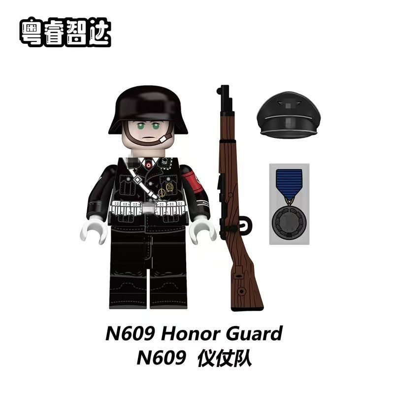 ของเล่นลวงตาเข้ากันได้ทหารn609ภูมิปัญญาไม้Man High World War IIรัสเซียประกอบเด็กการศึกษาสนุกเยอรมันL