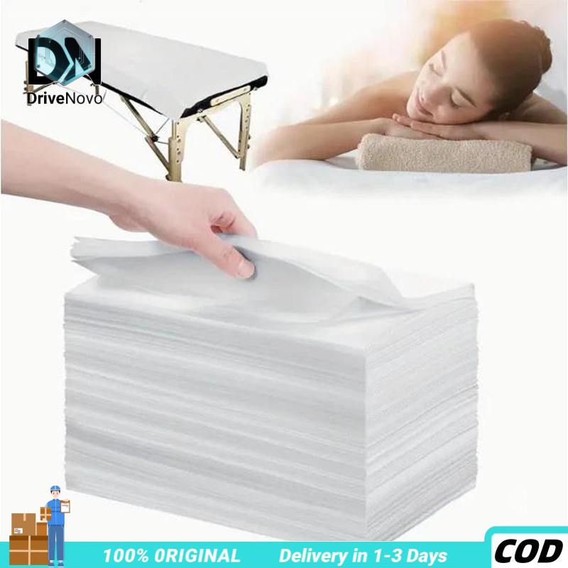 DriveNovo Beauty Salon ผ้าปูที่นอนแบบใช้แล้วทิ้ง SMS PP Soft Non-Woven Sheet Lash Studio Supplies