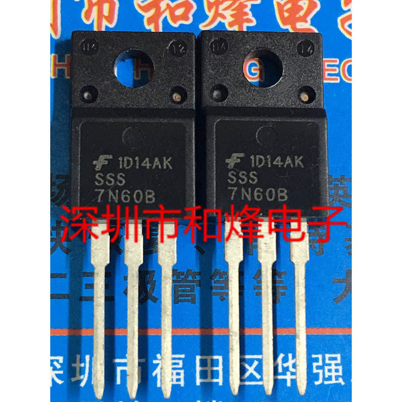10 ชิ้น SSS7N60B TO-220F 600V 7.0A รีเลย์วิทยุ