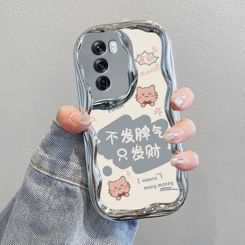 เคสoppoa18 เคส oppo a18 เหมาะสําหรับ oppoReno12 เคสโทรศัพท์ Reno12Pro ใหม่ oppo5G ซิลิโคน Rone เคสป้