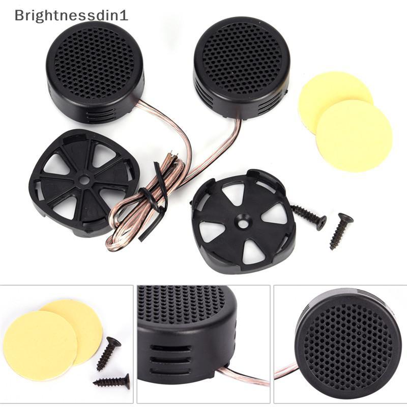 [Brightnessdin] 2 ชิ้น 500 วัตต์เครื่องเสียงรถยนต์ Super Power Loud Dome สเตอริโอลําโพงทวีตเตอร์สําห