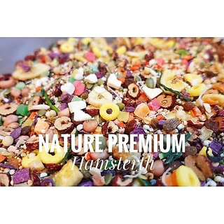 [Hamsterth] New‼️ Nature Premium อาหารผสม หนูแฮมสเตอร์ แฟตเทล อาหารพรีเมี่ยม แสนอร่อย สัตว์เลี้ยง