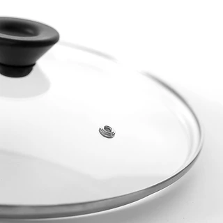 MEYER ฝาแก้ว ฝาหม้อ ฝาใส ฝากระทะ ฝาปิดกระจกนิรภัย ขนาด 28 ซม. Glass Lid (12358-C)