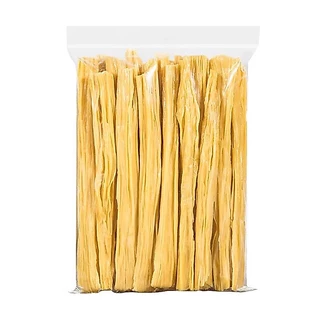 ฟองเต้าหู้แห้ง พร้อมส่ง (腐竹条)ขนาด500g 腐竹 ฟองเต้าหู้ ฟองเต้าหู้ใช้สำหรับประกอบอาหาร หรือจะนำไปใส่ในชาบูหม่าล่า สุกี้