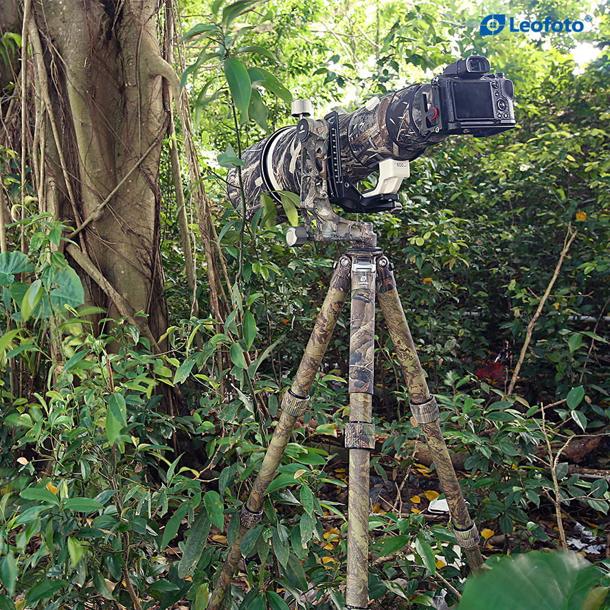 [ของขวัญฟรี] Laitu LS-365C+PG-1 รุ่นพรางเต็ม Professional Wild Bird Shooting 800/1200 เลนส์เทเลโฟโต้