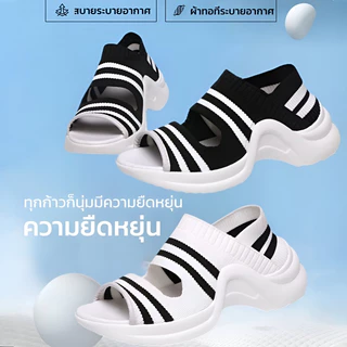 เหมาะสําหรับคนหลากหลาย รองเท้าแตะฤดูร้อน รองเท้าแตะลําลอง เบาและแนบสนิทกับเท้า ทอบิน แฟชั่น ไม่เมื่อย รองแตะน้ำหนักเบาในฤดูร้อน รองตาข่ายหัวกลม อ่อนนุ่ม ระบายอากาศได้ดี