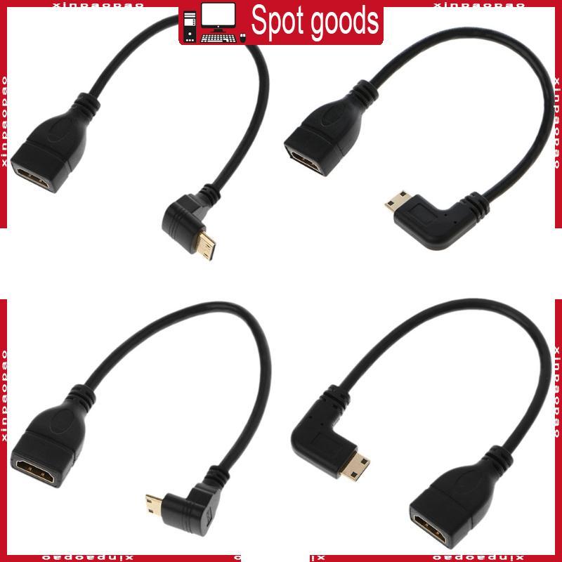 XI 90 องศามุม Mini USB ชายหญิง