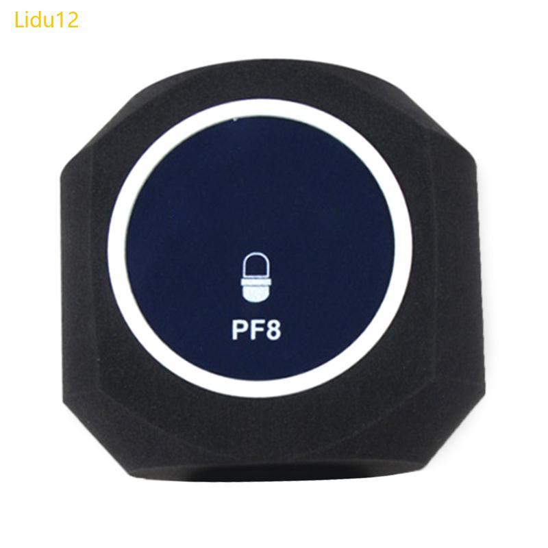 Lidu12 ฟองน้ําอะคูสติกกระจกสําหรับ PF8 ไมโครโฟนฝาครอบกันลม