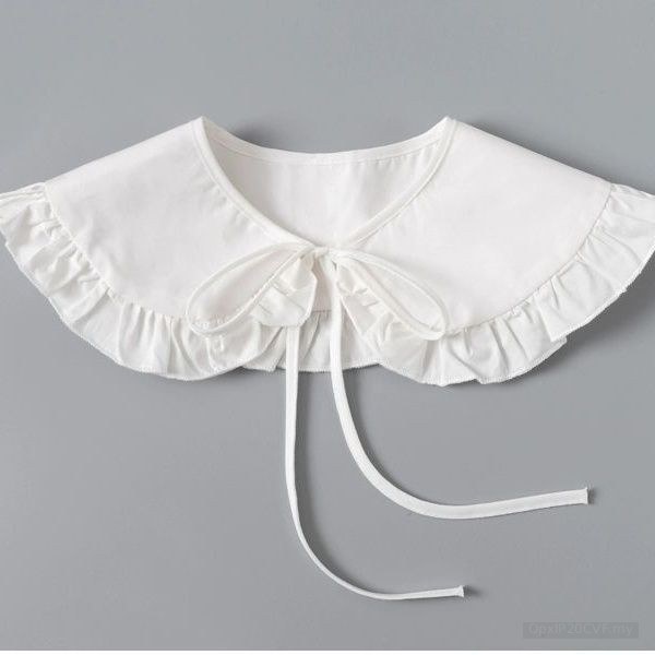 夏季 อเนกประสงค์ 白色色 秋冬女装 饰配饰 เสื้อเชิ้ต领 | เสื้อคอปกเท็จสีขาวสไตล์เกาหลีทุกการแข่งขันของผู้หญิง JuP8G