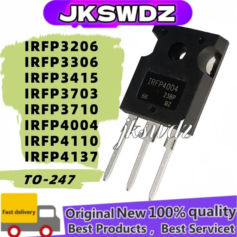 5PCS IRFP3206 IRFP3306 IRFP3415 IRFP3703 IRFP3710 IRFP4004 IRFP4110 IRFP4137 TO-247 Field Effect ทรา