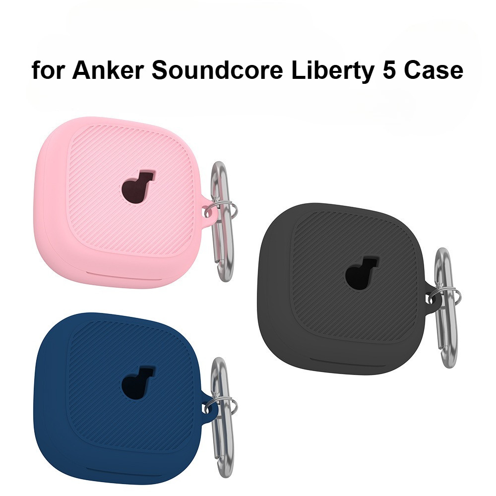Suitable for Anker Soundcore Liberty 5 Case Silicone Soft Case Compatible with Soundcore Liberty 5 C