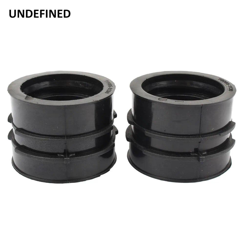 nUNDEFINED รถจักรยานยนต์ผู้ถือคาร์บูเรเตอร์ Intake Manifold Boot สําหรับ Kawasaki ER500 EX400 EX-4 E