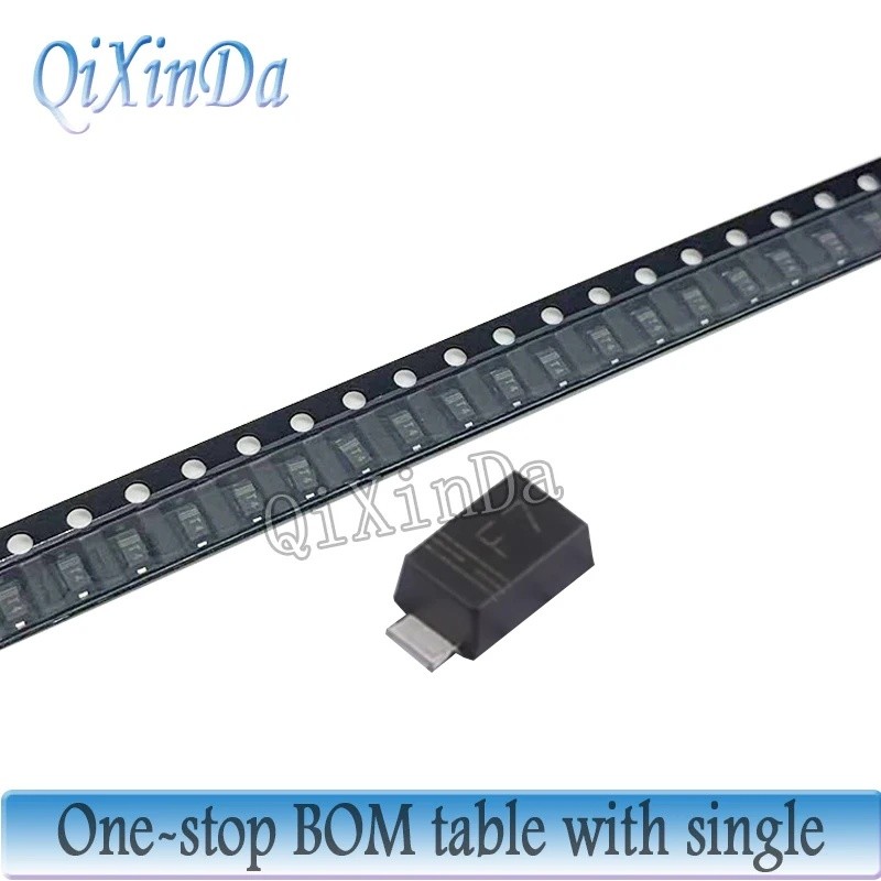100PCS 1N4007W FR107W SOD-123F 1N4007WS FR107WS A7 T7 F7 SOD-323 SMD Universal Diode ชิปในสต็อก T76F