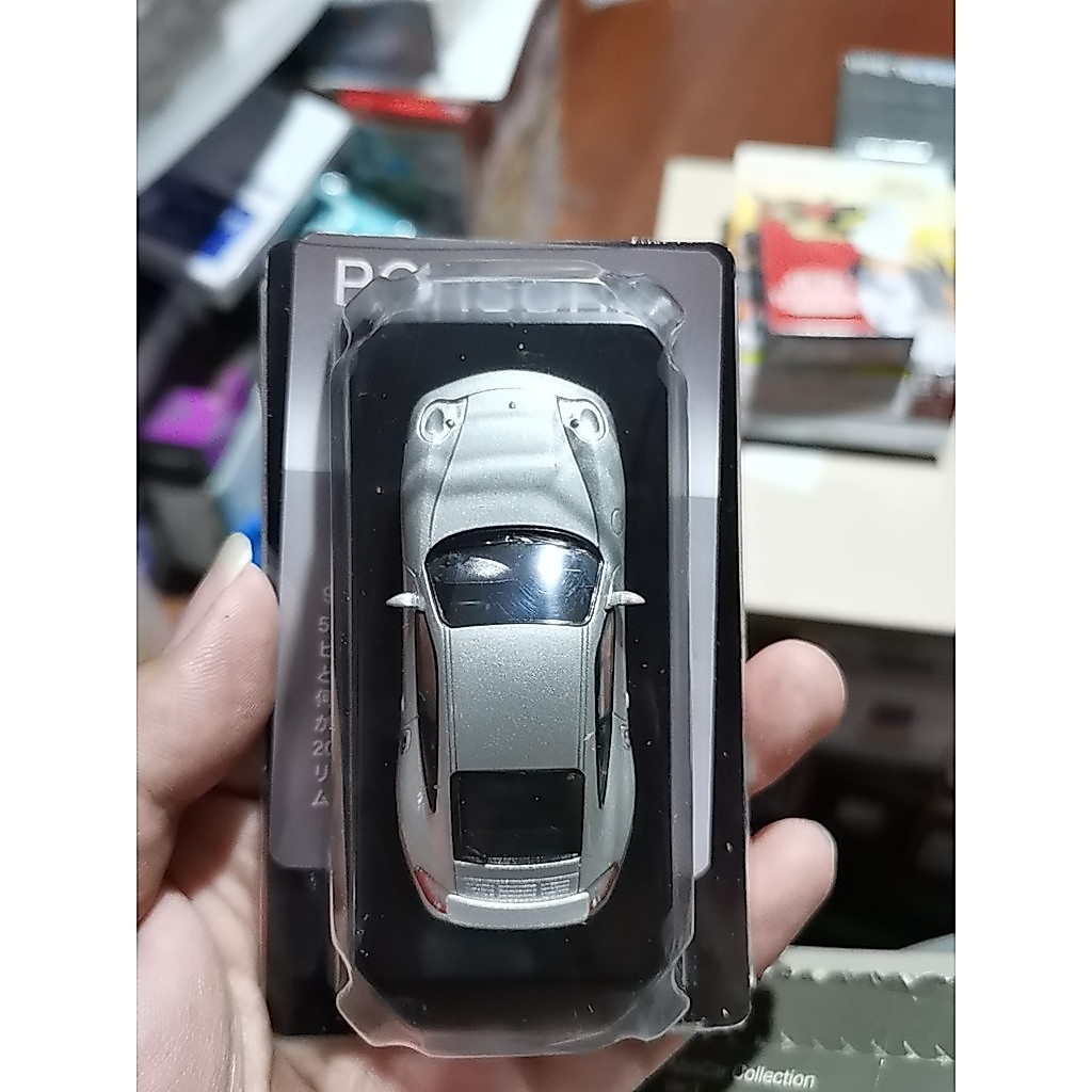 Jingshang Kyosho 1/64 Porsche 911 Turbo Silver