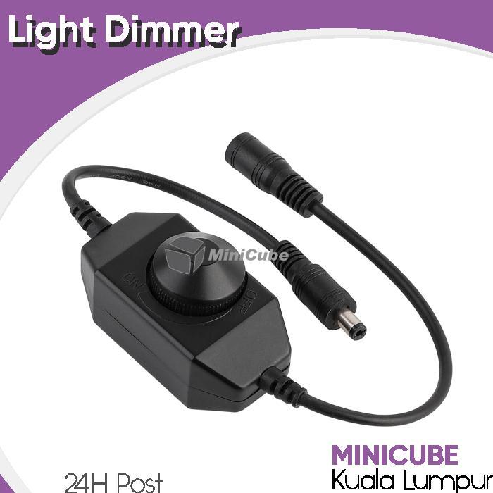 DC LIGHT Dimmer สายคอนโทรลเลอร์แบบปรับได้ LED Dimmer 12V-24V