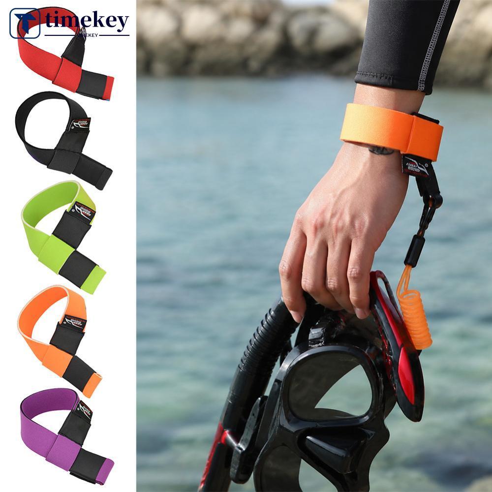 TIMEKEY 1PC Jet Ski Kill Switch สายรัดข้อมือเครื่องยนต์ความปลอดภัยตัด-ปิด Tether เชือก Anti-Loss สาย