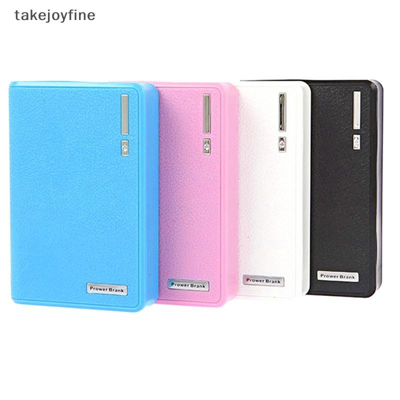 TFTH 4x18650 Battery Holder 5V Dual USB Power Bank DIY Case Mobile Charger Box Vary