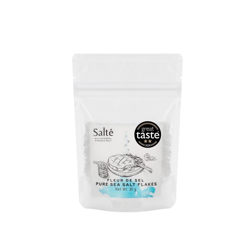 ซอลท์เต้ Salte Premium Pyramid PURE Sea Salt FLAKES 30 g. Pouch (05-9699)