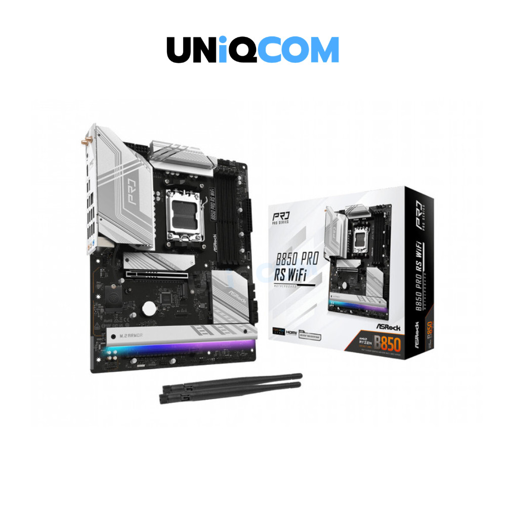 ASROCK MAINBOARD (AM5) B850 PRO RS WIFI DDR5