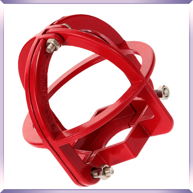 Metal Fire Sprinkler Cage Guard สําหรับ Residential Red