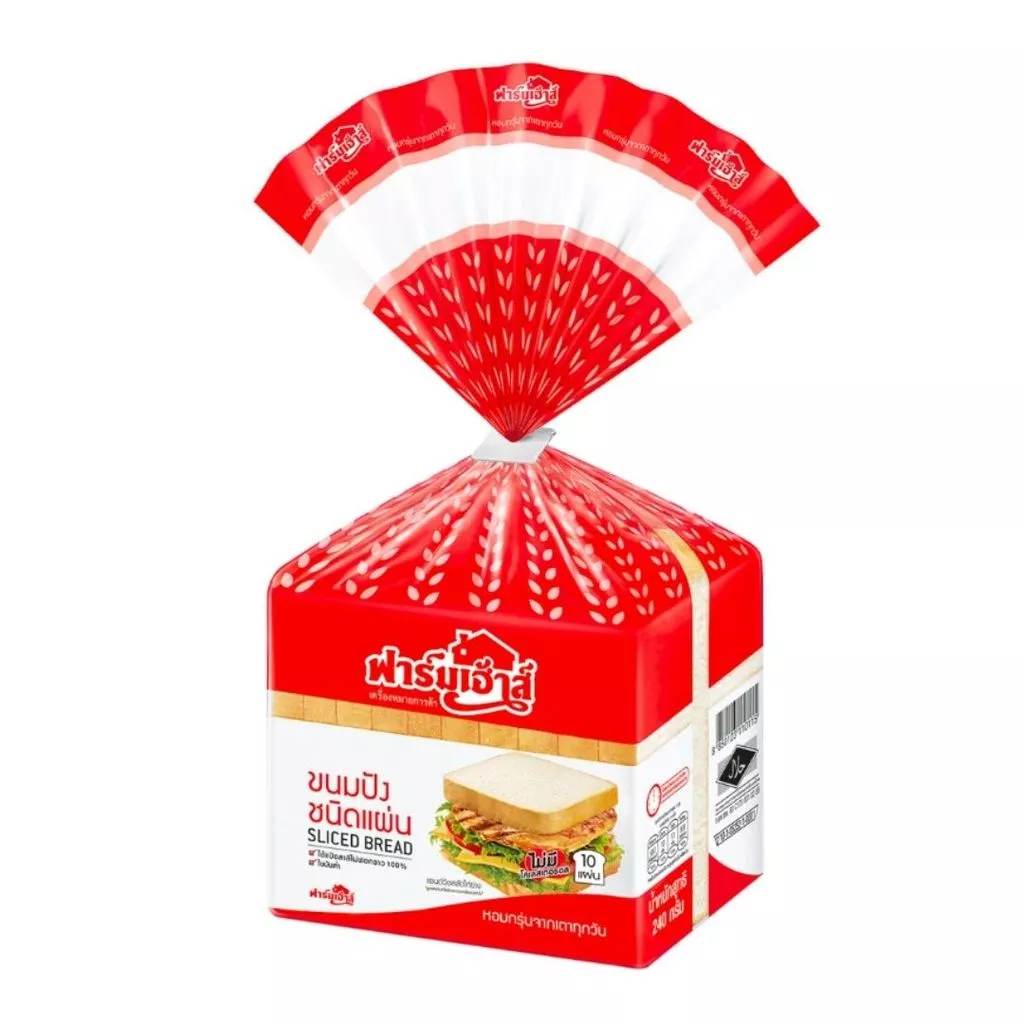 ฟาร์มเฮ้าส์ ขนมปังแซนวิช Farmhouse Sandwich Bread 240g.