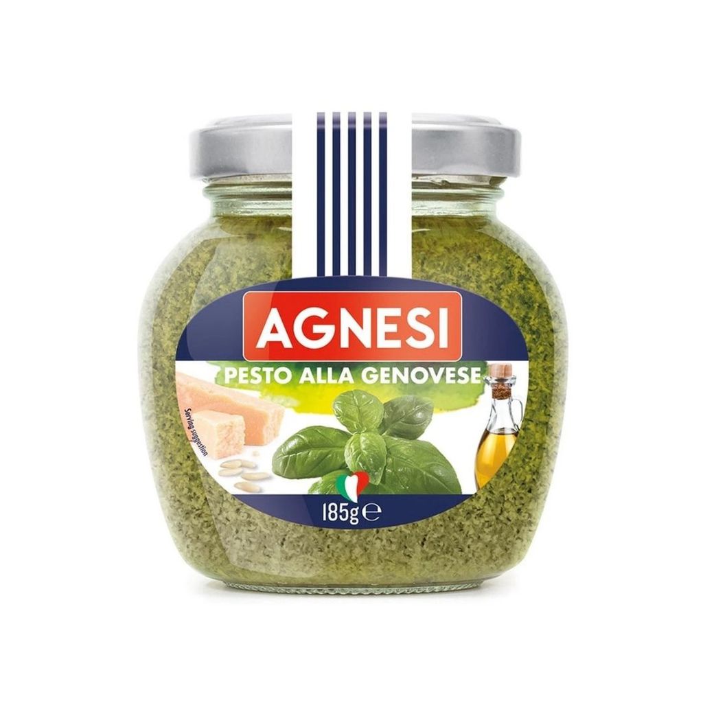 แอคเนซี ซอสเพสโต้ดั้งเดิม Agnesi Pesto alla Genovese 185g.