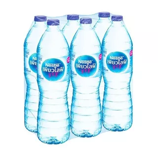 เนสท์เล่ เพียวไลฟ์ น้ำดื่ม Nestle Pure Life Water 1.5ltr. Pack6
