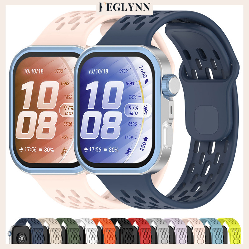 สายซิลิโคนอ่อนสำหรับนาฬิกา for Huawei Fit 5 5 Pro / นาฬิกา Huawei Fit 4 4 Pro / นาฬิกา Huawei Fit 3 สายยางกีฬา