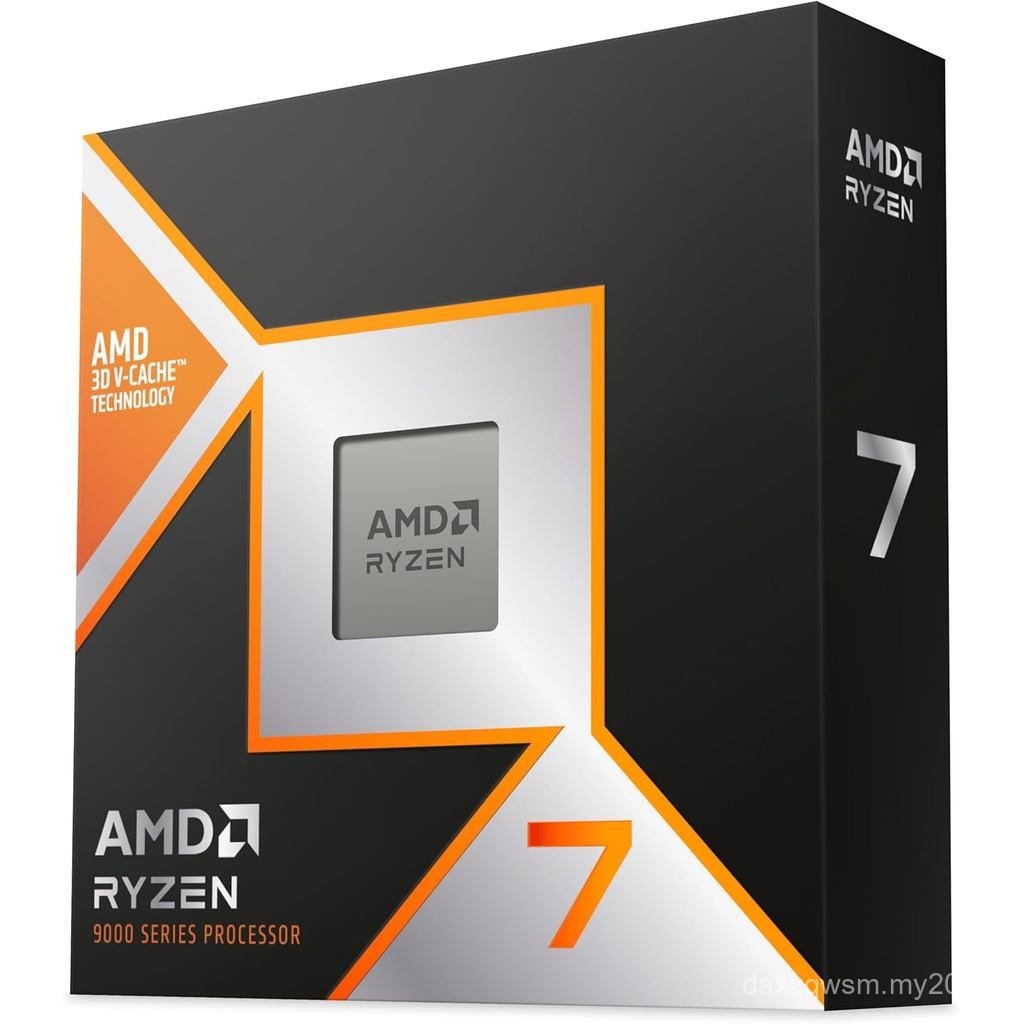 AMD RYZEN 7 9800X3D 8-Core, 16 ด้ายเดสก์ท็อป JKKU