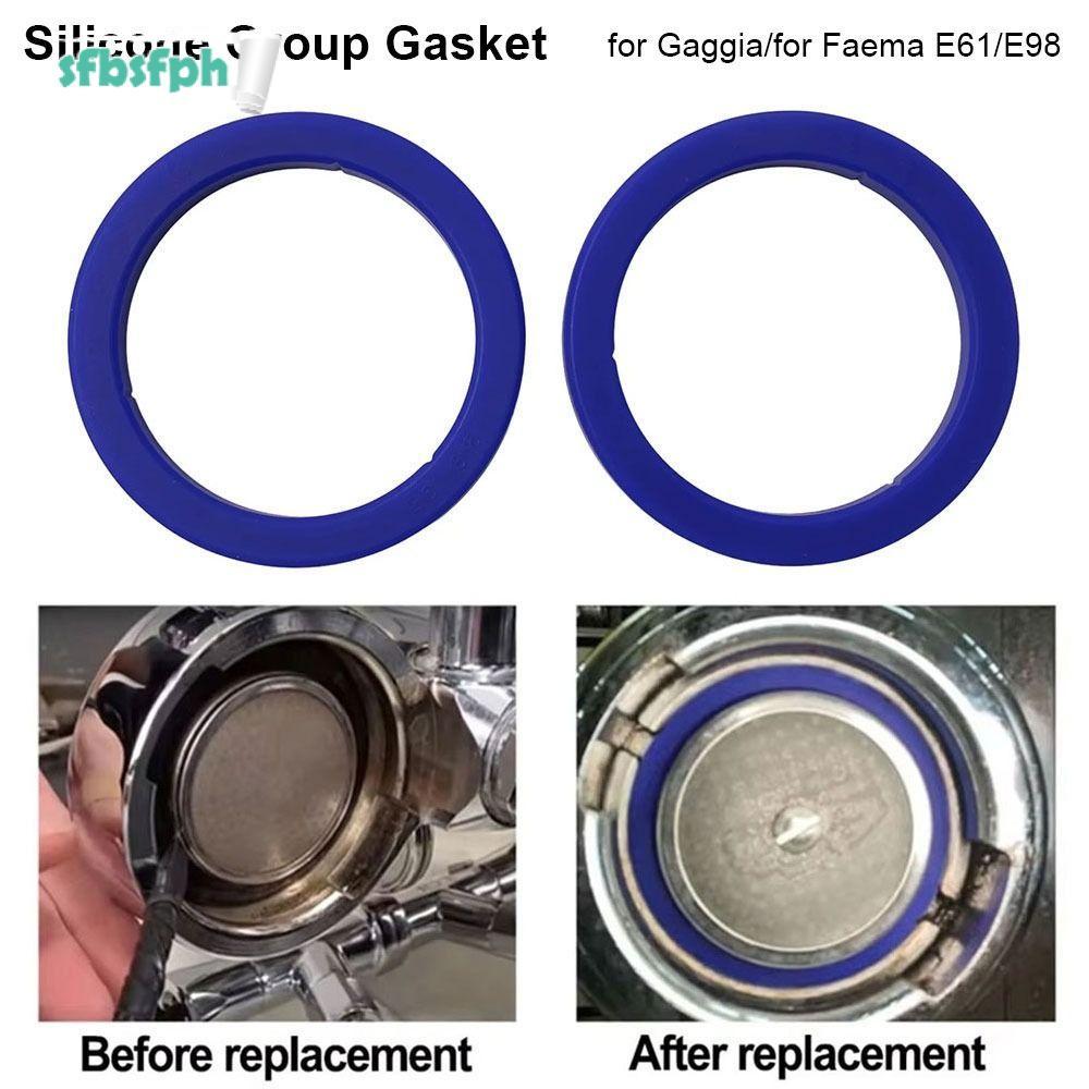 SFBSFPH 1 ชิ้นซิลิโคนกลุ่มปะเก็น, Leakproof E61 Group Head Seal Kit, 8.5 มม.O-Ring ปะเก็น Coffeeware