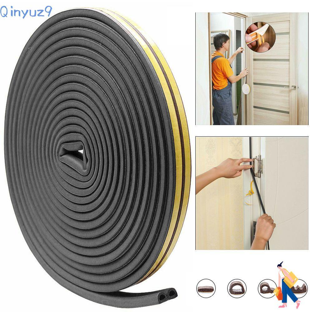 QINYUZ9 5/10m แถบซีลยางบ้านป้องกันการชนกันโฟมฉนวนกันความร้อน