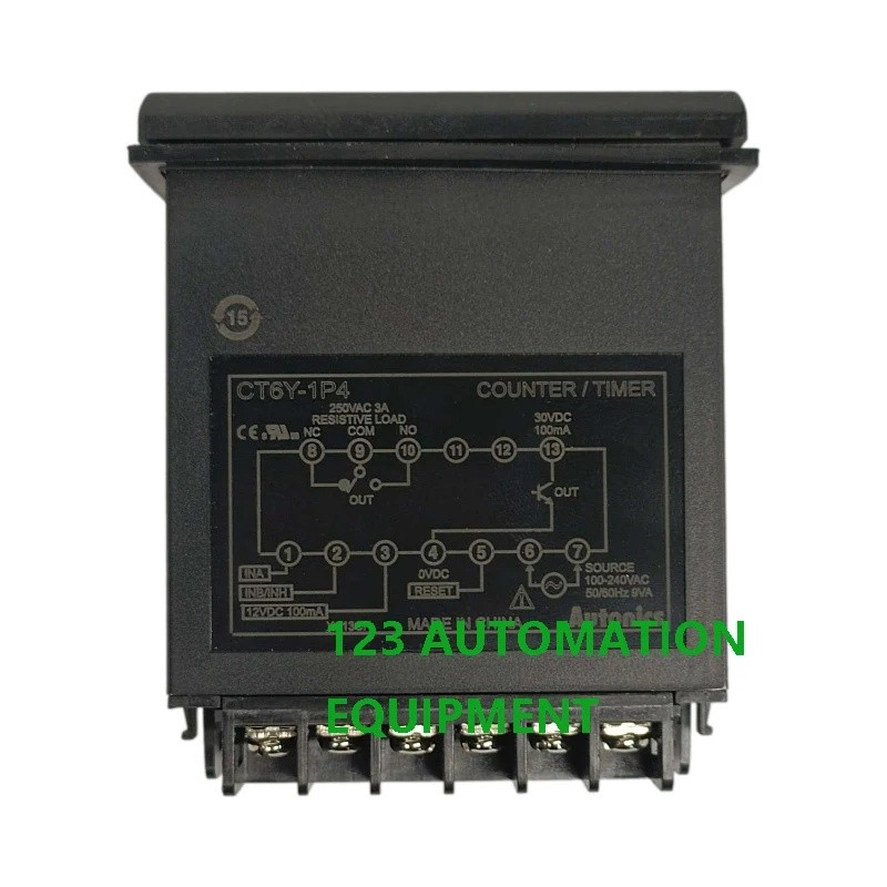 ของแท้ใหม่ Autonics CT6Y-2P2 2P4 2P4T I4 I2 1P2 1P4 1P4T 1P2T นับรีเลย์ดิจิตอลเคาน์เตอร์จับเวลา