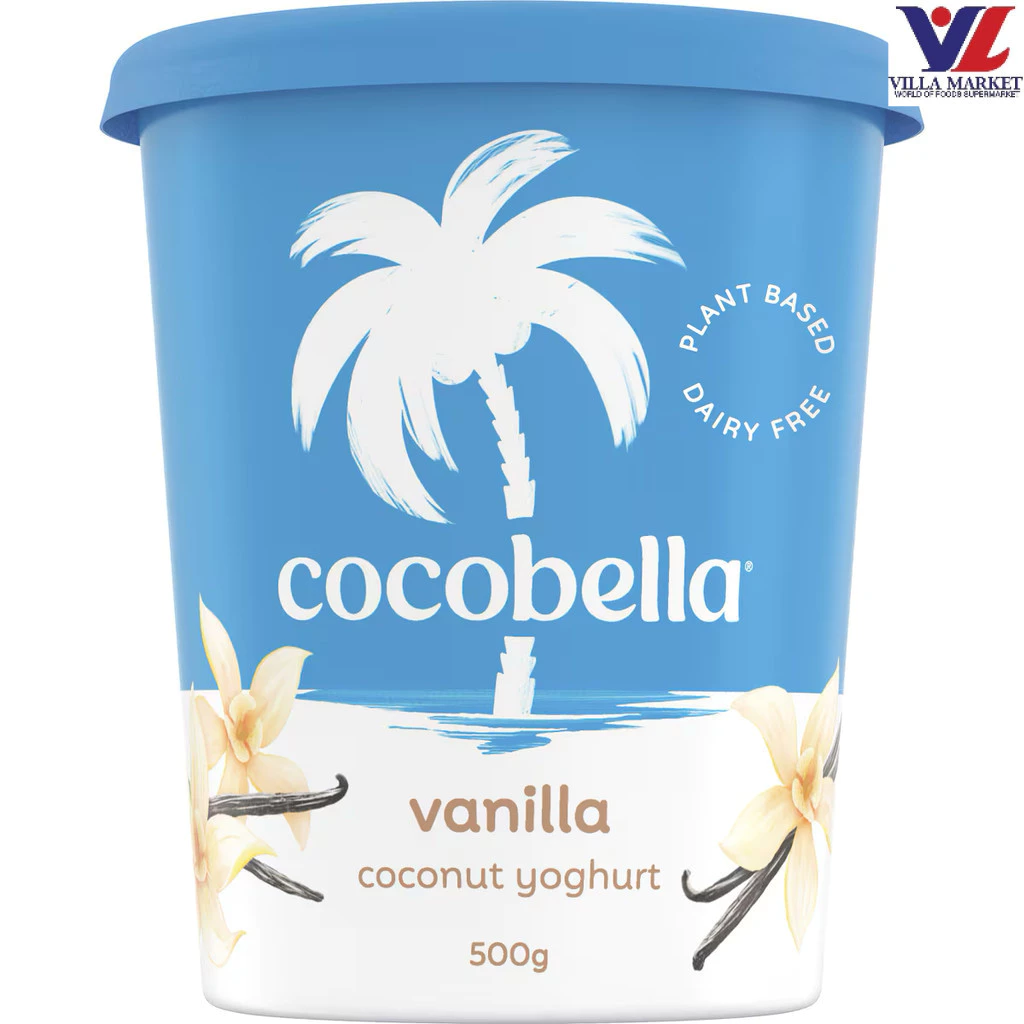 [สินค้าส่งด่วน] [8307] Cocobella Coconut Yoghurt Vanilla 500G โคโคเบลล่า โยเกิร์ตมะพร้าว รสวานิลลา