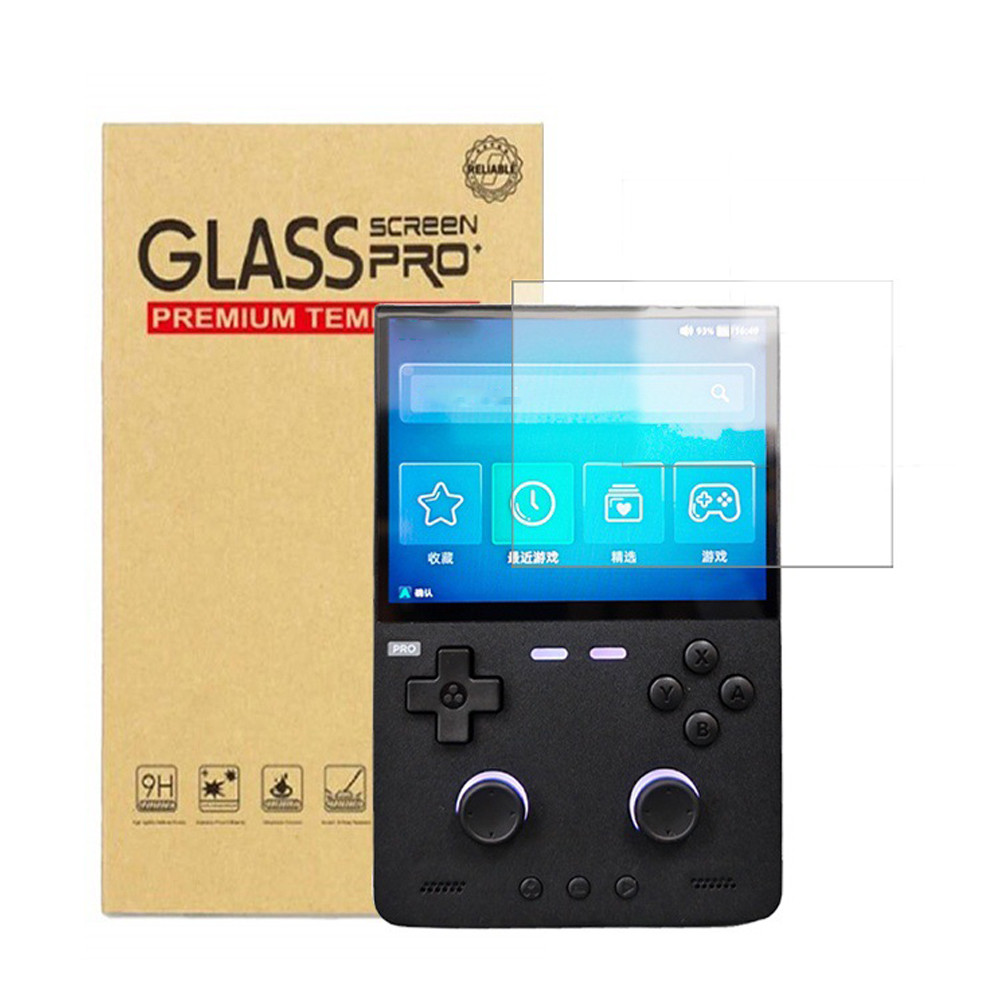 9Hกระจกนิรภัยป้องกันหน้าจอสําหรับTrimui Brick Proคอนโซลเกมมือถือ,Anti-Scratch High Clear Screenป้องกันฟิล์ม