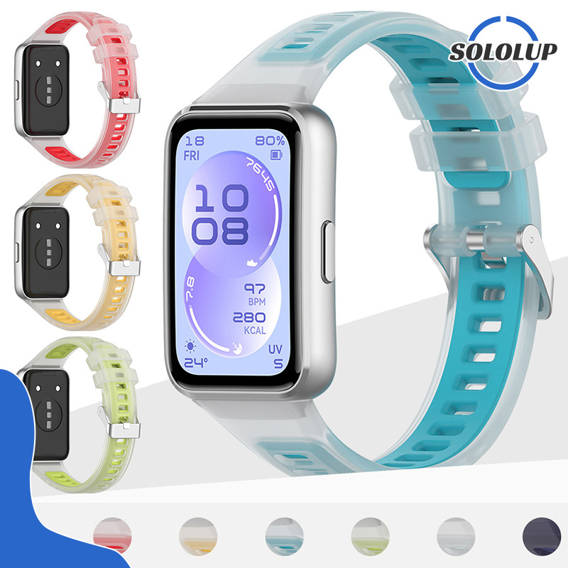 สายนาฬิกาซิลิโคนใส for Huawei Band 11 11 Pro สายรัดยาง แทนสายรัดข้อมือ อุปกรณ์เสริมสร้อยข้อมือ
