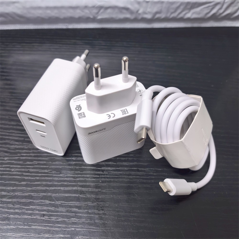 Realme 120W Gan Charger SuperVooc EU Power Adapter USB C PD สําหรับ Realme GT 8 7 6 5 Pro Neo 6 SE N