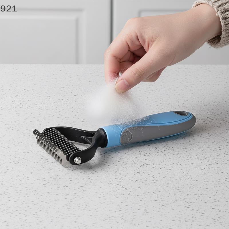 Nuanuaaa สัตว์เลี้ยงผม Nnot Remover Deshedding แปรง Professional Grooming เครื่องมือสําหรับสุนัขแมวเ