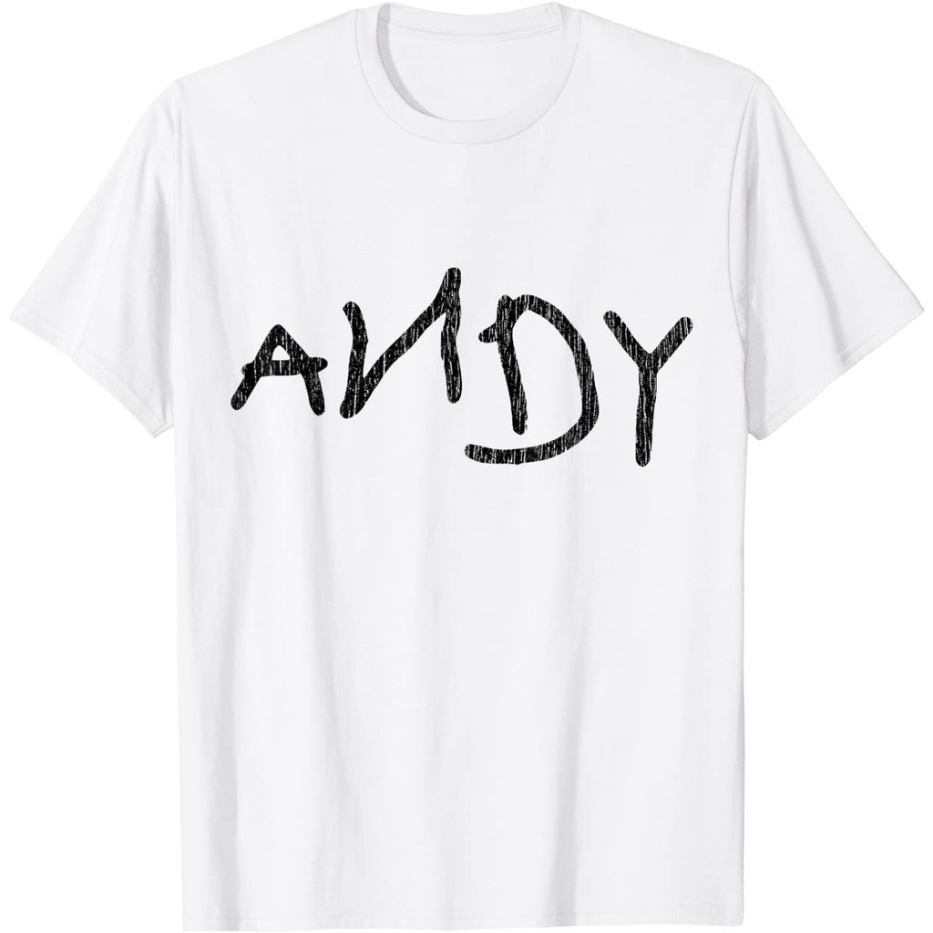 เสื้อยืด Toy Story Andy – Vintage 90s Retro Shirt สําหรับผู้ชายและผู้หญิง Unisex Cotton Combed 24s