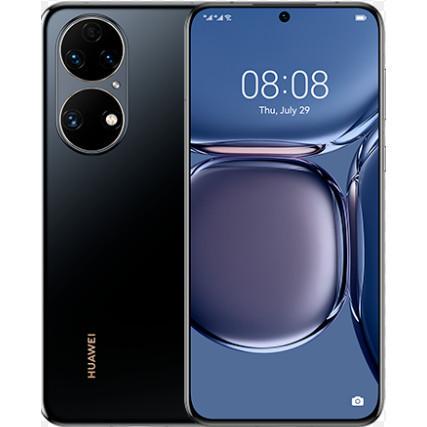 เล่นเกมและวิดีโอโทรศัพท์มือสอง Huawei P50 (8+256GB) Qualcomm Snapdragon 888 โปรเซสเซอร์ 4G และ Kirin