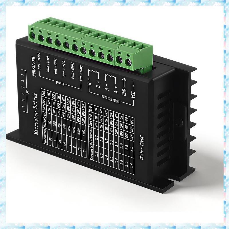 [R QMU] Stepper Motor Driver,TB6600 9-40V 4A 1-32 Microstep ปรับได้พร้อมการป้องกัน Over-Current สําห