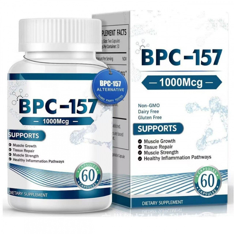 ขายร้อนจัดส่งที่รวดเร็วพร้อมสต็อก BPC-157 แคปซูลออกกําลังกายขายดี BPC-157 แคปซูลขายร้อน