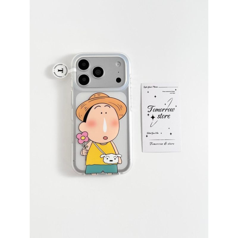 หมวกฟาง ใบ้เข้ากันได้กับ ไอโฟน17โปรแม็กซ์ เคสโทรศัพท์16หลุมใหญ่14โปร่งใส13น่ารัก12ที่เรียบง่าย11 เอ็กซ์อาร์ xsเคสนิ่มทนแรงกระ