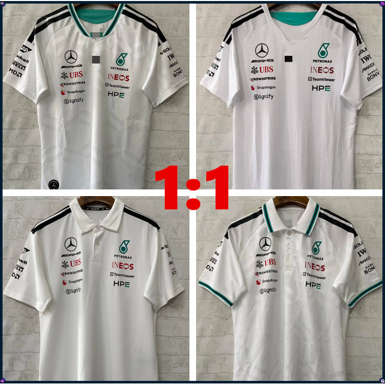 In stock2026 BC Steel-Stamped White Racing Suit Football Jersey S-5XL Short Sleeve High-Quality Sports Shirt 1:1