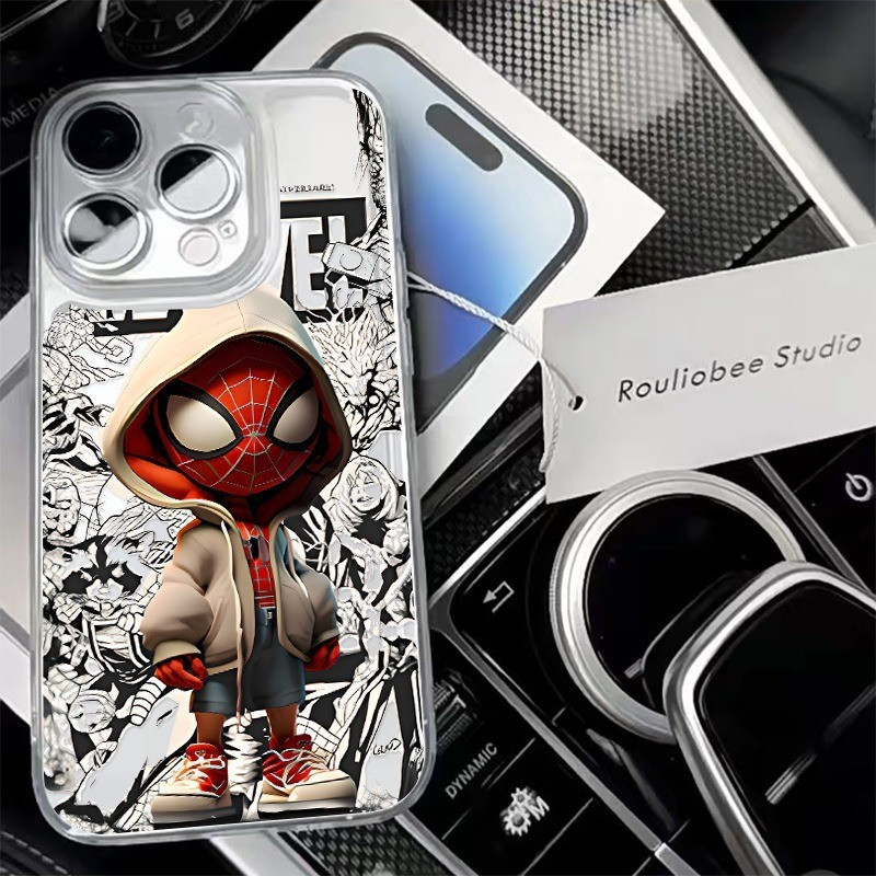 เคสป้องกันโทรศัพท์มือถืออะนิเมะรุ่น Q Supernatural เหมาะสําหรับ iPhone 16 15 7 8 plus 17 XS Max 15 P